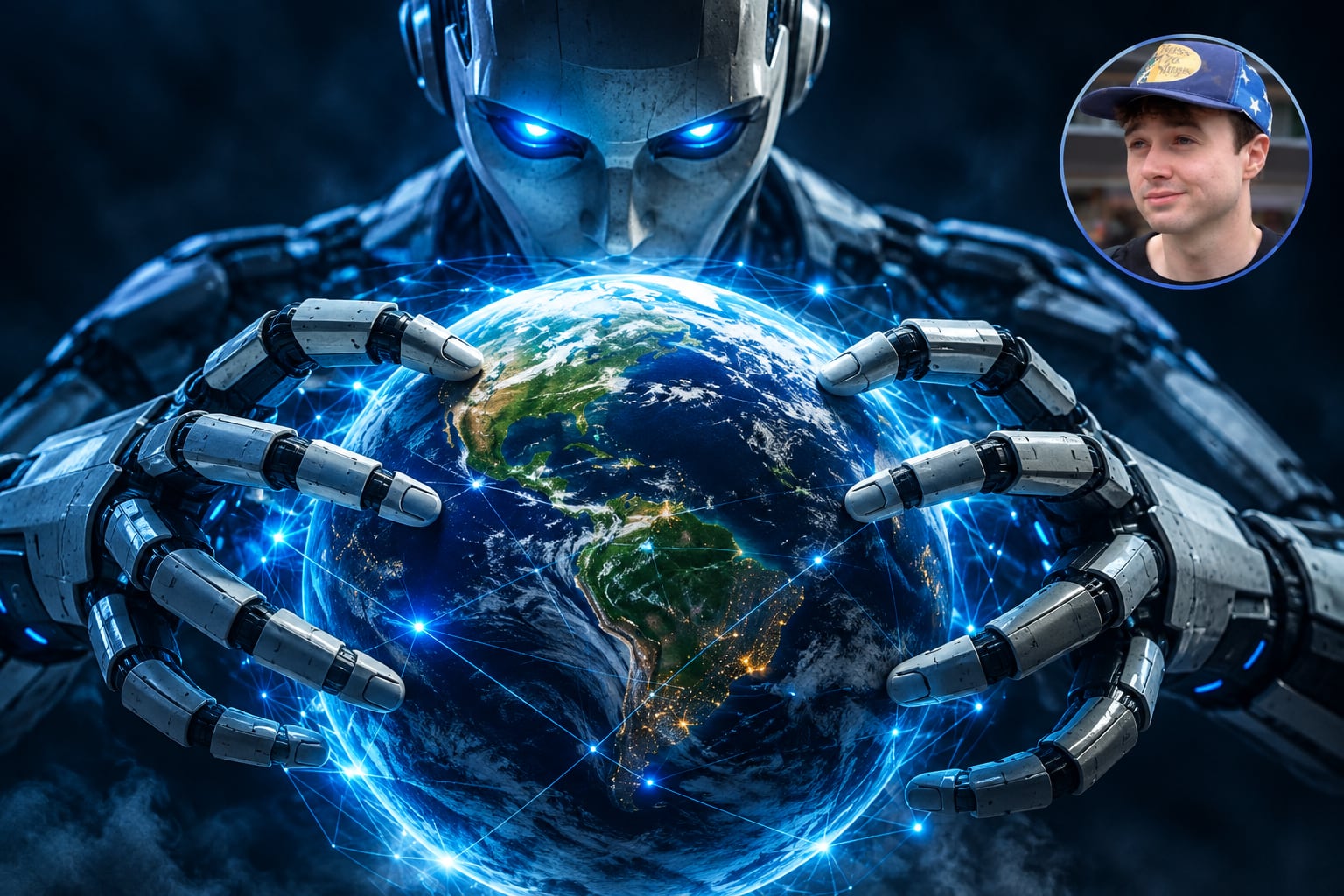 Jacob Coxon renunció a Anthropic y advirtió que la IA podría acabar con el mundo antes de 2030. (Foto: Chat GPT)