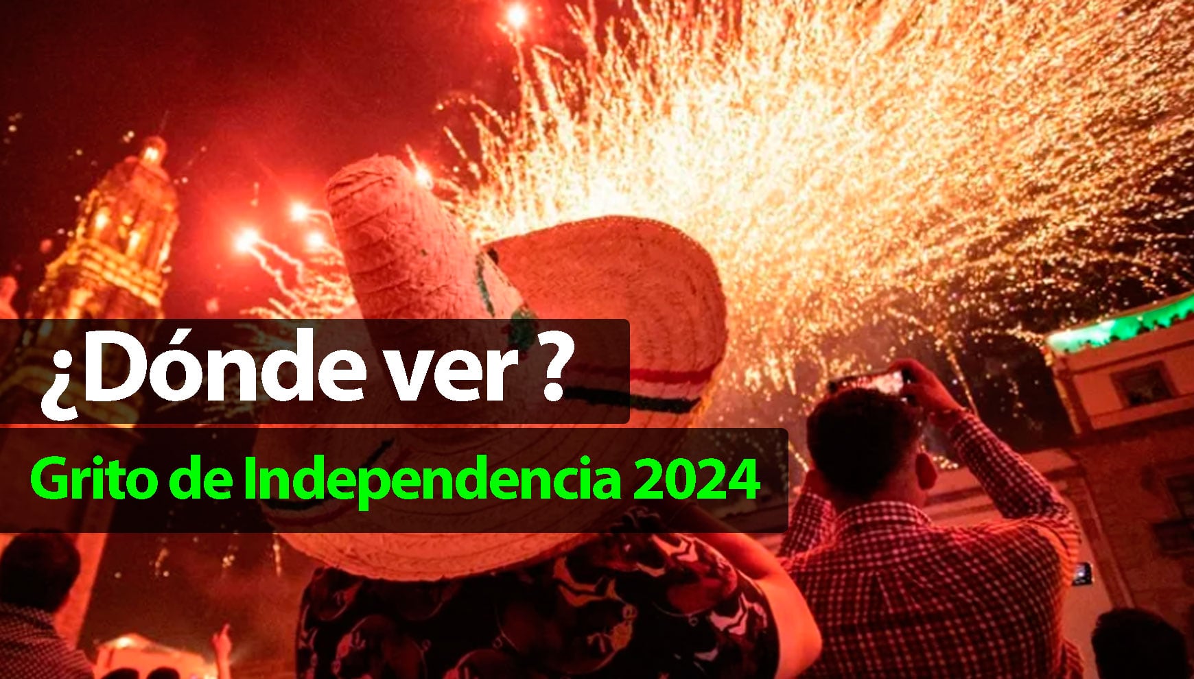 El Grito de Independencia 2024 se realizará este domingo 15 de septiembre y podrás verlo por El Canal de Las Estrellas y TV Azteca. (Foto: Composición Gestión Mix)