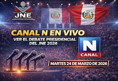 ◉ CANAL N EN VIVO — cómo ver el debate presidencial del JNE 2026