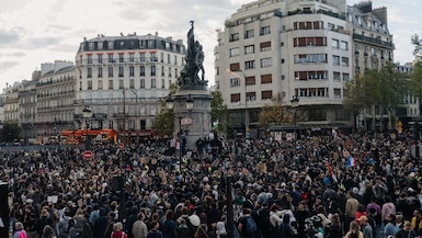 Cost of Living Demonstration in Paris