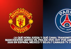 🚨 ¿A qué hora juega y qué canal transmite Manchester United vs. PSG EN VIVO por amistoso 2026 en España, México y EE.UU.?