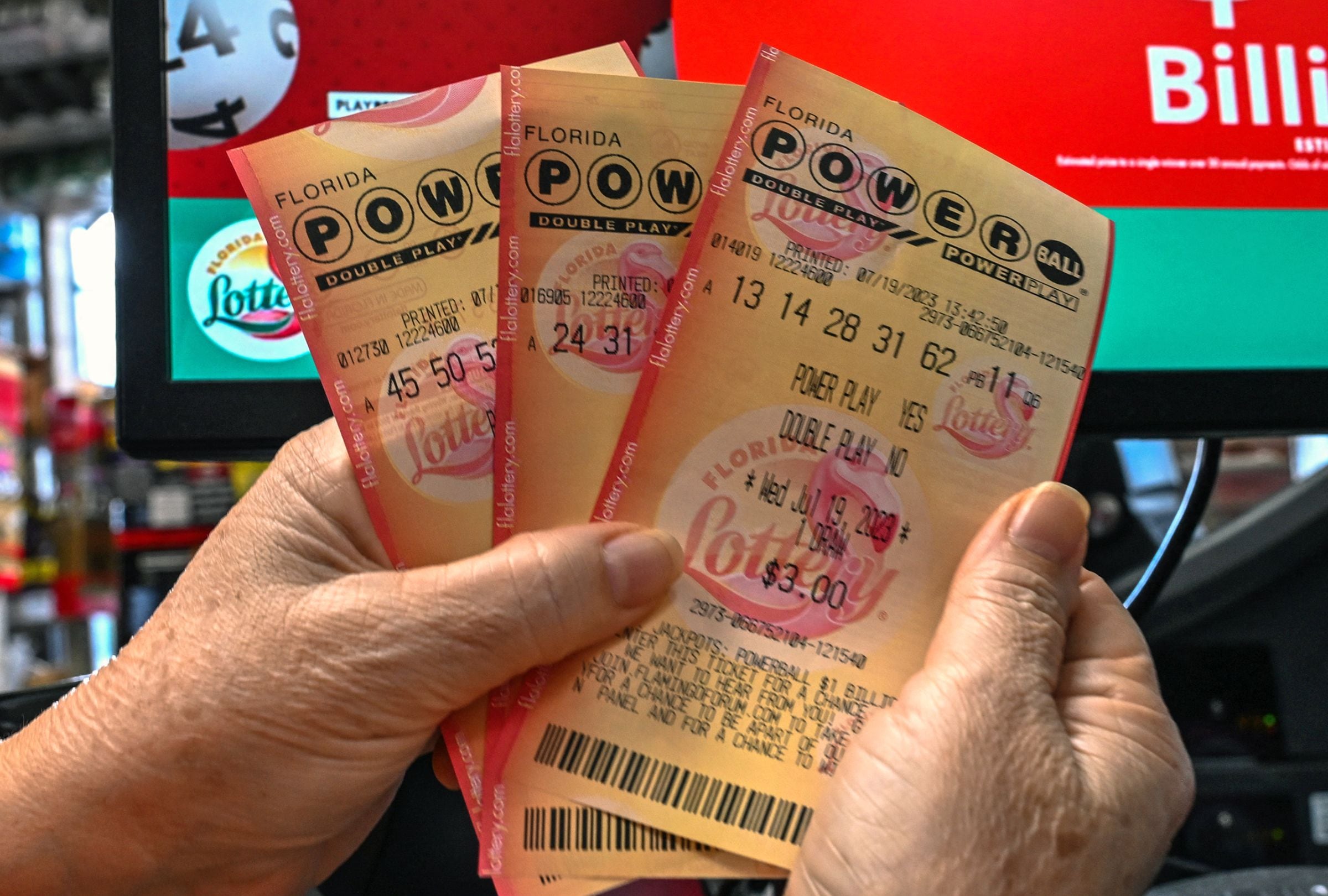 Revisa esta nota para conocer los números ganadores del Powerball en el sorteo del 29/12/2025 y averiguar si el premio mayor ya tiene dueño. (Foto: Giorgio Viera / AFP)