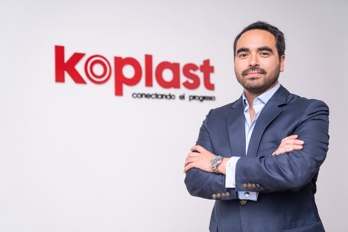 Rodolfo Salazar Días, gerente general de Koplast Industrial.