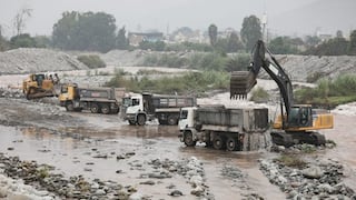 El Niño: inician trabajos de limpieza y descolmatación en río Rímac