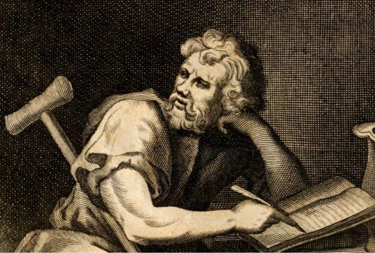 Ilustración del filósofo griego Epicteto. | Crédito: Wikimedia Commons/William Sonmans/Dominio público