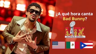 ¿A qué hora es la actuación de Bad Bunny en el SHOW DE MEDIO TIEMPO del Super Bowl 2026 hoy en EE.UU., Puerto Rico y México?