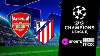 TNT Sports HD y HBO Max transmitieron el Arsenal vs. Atlético de Madrid por Champions League