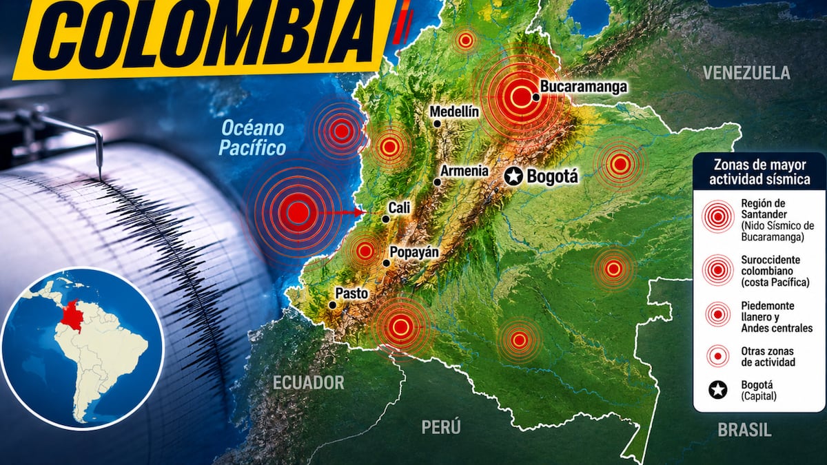 Temblor en Colombia EN VIVO hoy, 24 de agosto: hora exacta, magnitud y dónde fue el epicentro del último sismo, según el SGC