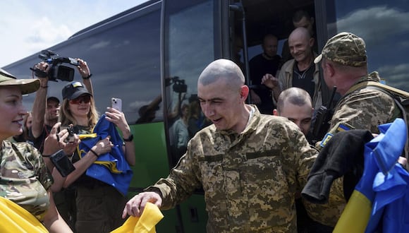 Ucrania ha recuperado 3,210 prisioneros desde el inicio del conflicto. Foto: AP