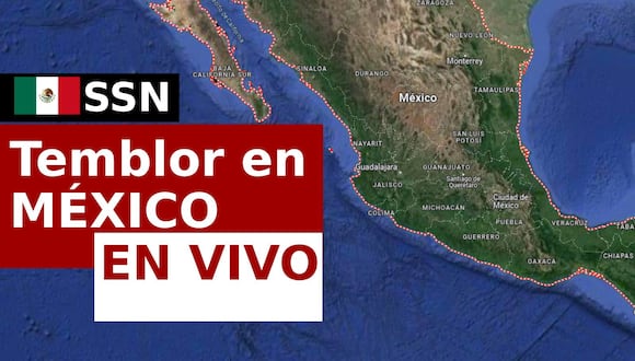 Últimas noticias sobre los sismos en México hoy con el lugar del epicentro y grado de magnitud, según el reporte oficial del Servicio Sismológico Nacional (SSN). (Foto: Google Maps)