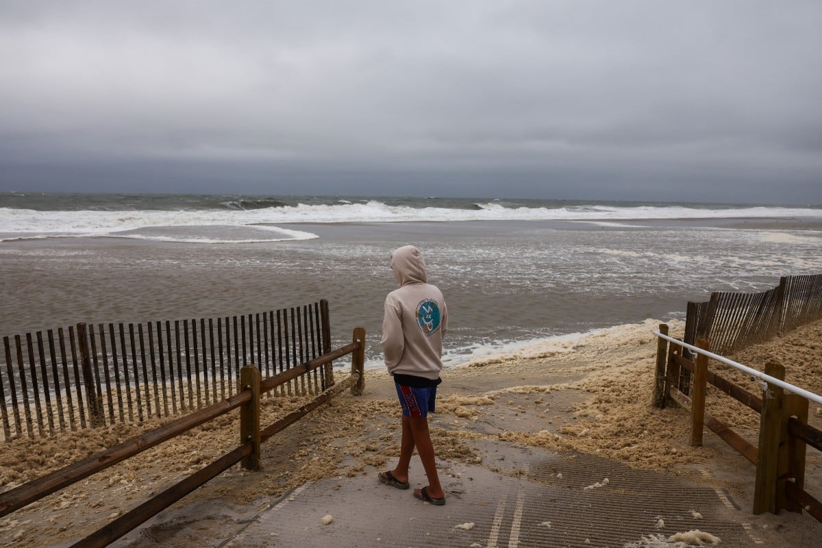 Casi 30 tiburones juveniles fueron encontrados muertos en una playa de Sea Isle City, Nueva Jersey. (Foto por SPENCER PLATT / GETTY IMAGES NORTH AMERICA / GETTY IMAGES VIA AFP)