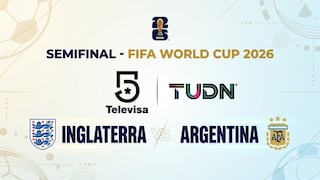 Canal 5 y TUDN ha televisado el juego Inglaterra 1-2 Argentina por el Mundial 2026