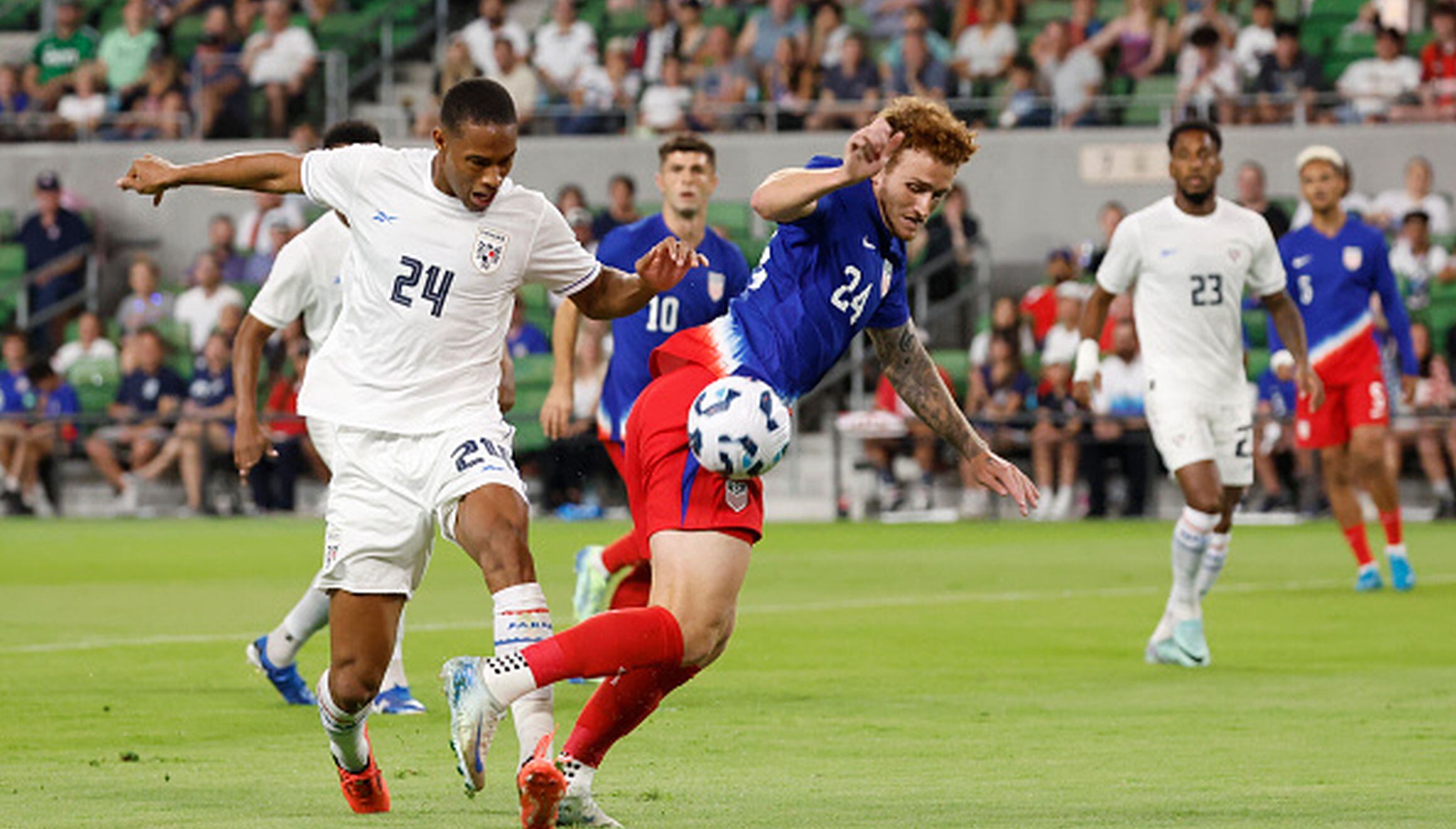 Estados Unidos vs. Panamá se miden por las semifinales de la Concacaf Liga de Naciones. (Foto: Getty Images)