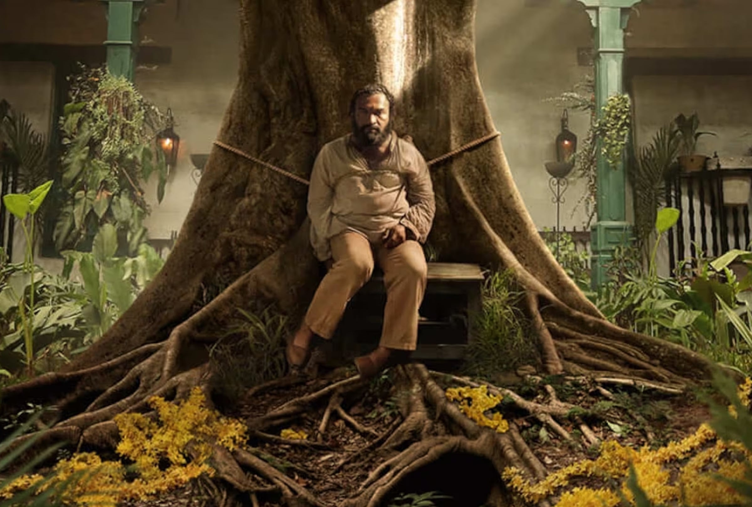 "El primero de la estirpe está amarrado a un árbol y al último se lo están comiendo la hormigas", se dice en el avance de la parte 2 de la serie colombiana "Cien años de soledad" (Foto: Netflix)