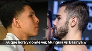 ¿A qué hora es y en qué canal transmite Jaime Munguía vs. Erik Bazinyan?