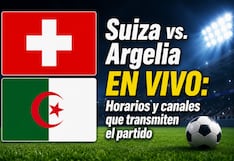¿Dónde transmiten Suiza — Argelia por los 16avos del Mundial 2026 en TV Abierta?