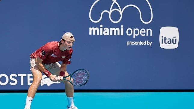 Ignacio Buse viene de disputar los torneos ATP de Indian Wells y Miami. (Foto Getty Images)