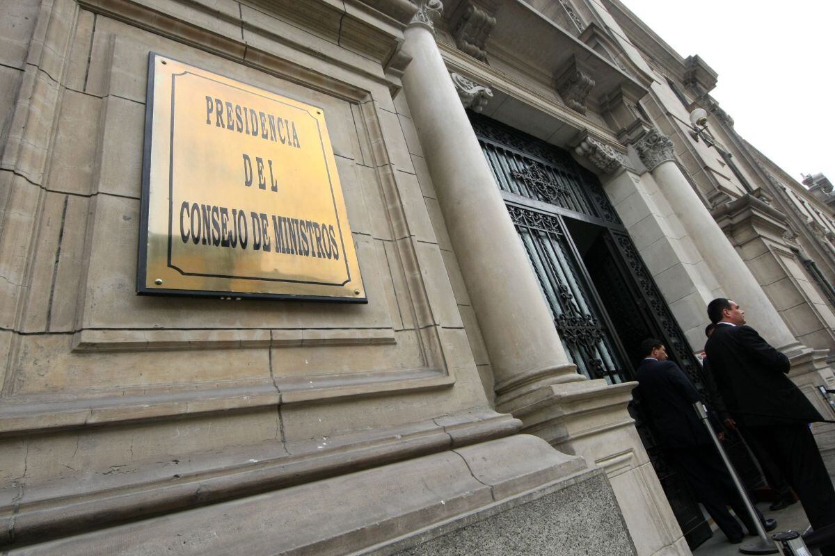 La PCM unificó las convocatorias del Ejecutivo y el Congreso para realizar una mesa de trabajo conjunta con los gremios de transporte este jueves en Palacio de Gobierno. Foto: Andina.