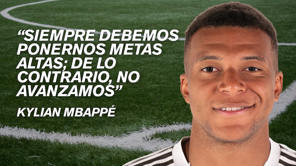 Cita del día de Kylian Mbappé, futbolista: “Siempre debemos ponernos metas altas; de lo contrario, no avanzamos”