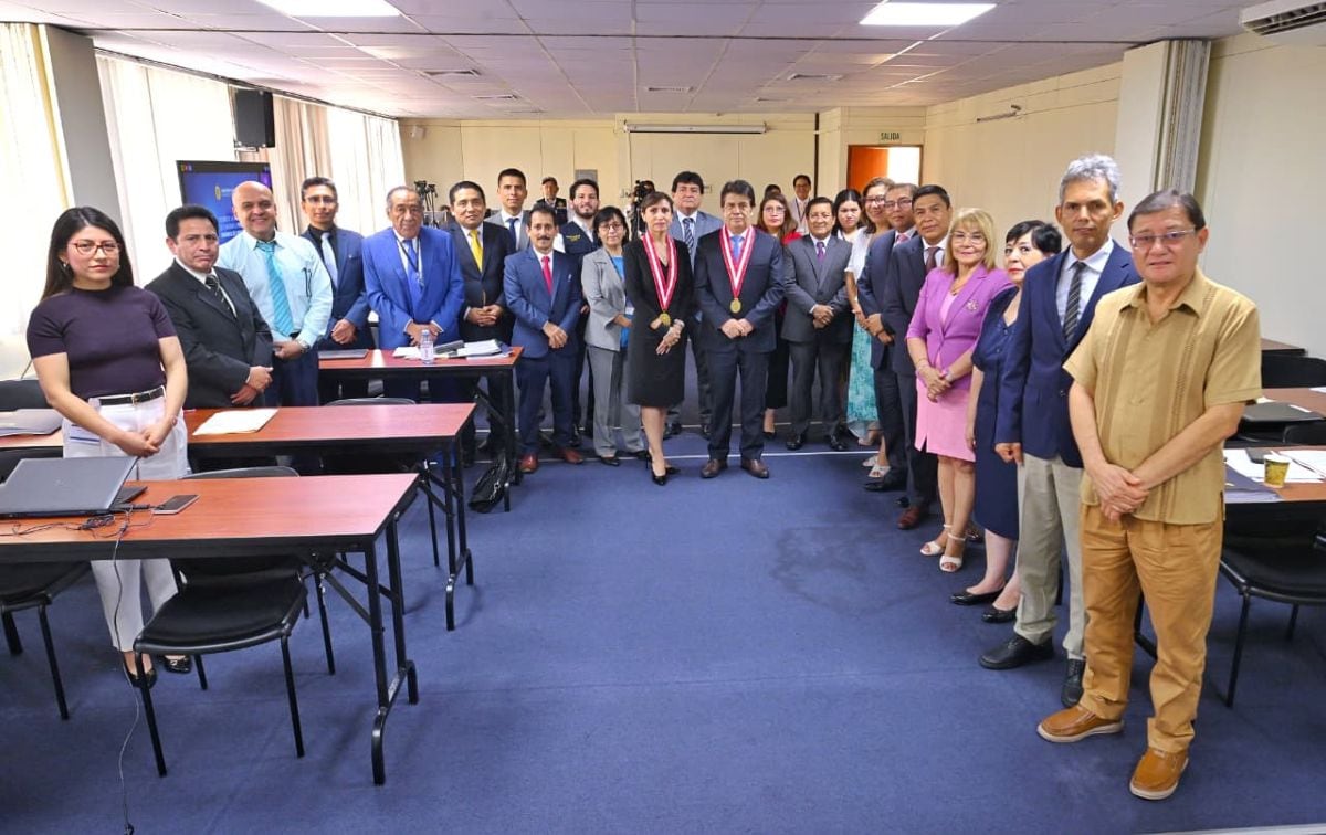 Fiscalía culmina elaboración del proyecto de nueva Ley Orgánica que será presentado al Congreso. Foto: Ministerio Público.