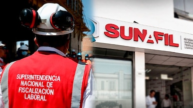Sunafil refuerza modelo preventivo y alista fiscalización en sectores con mayor incumplimiento. (composición)