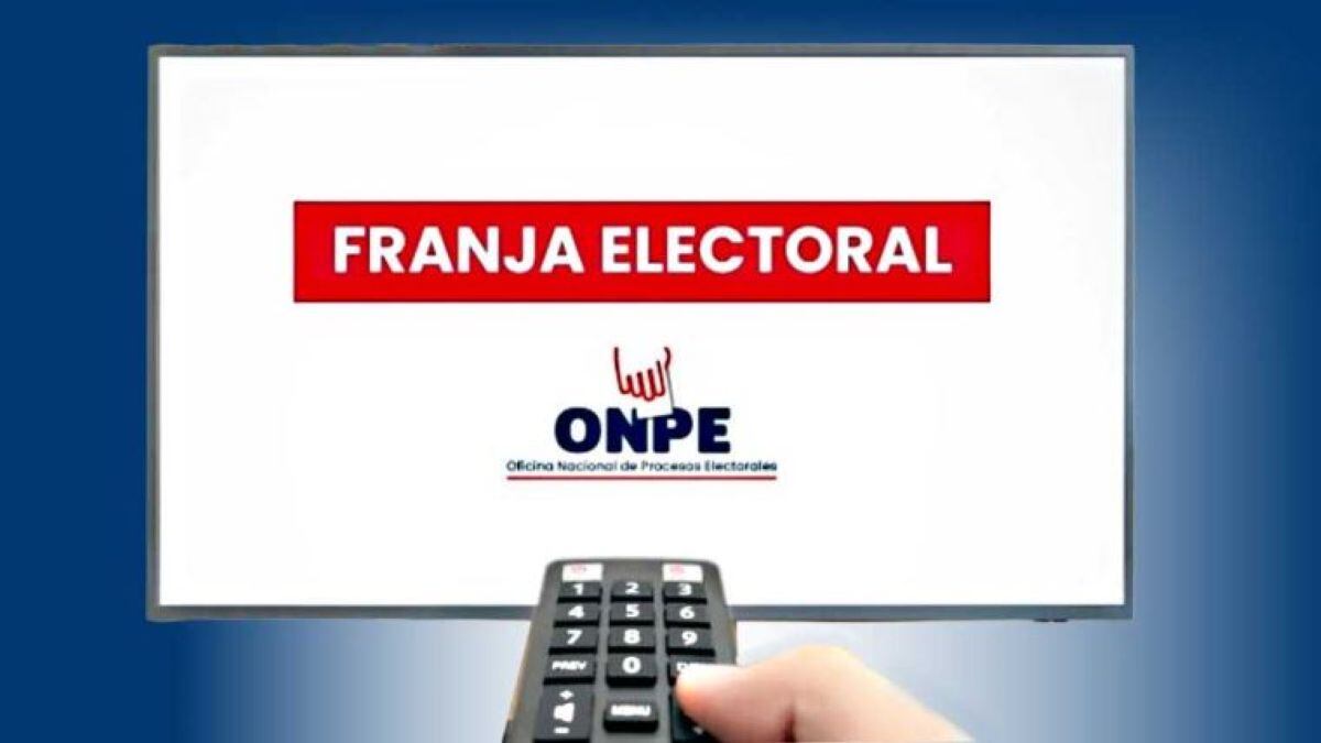 ONPE: Franja electoral de las elecciones municipales y regionales se posterga hasta setiembre