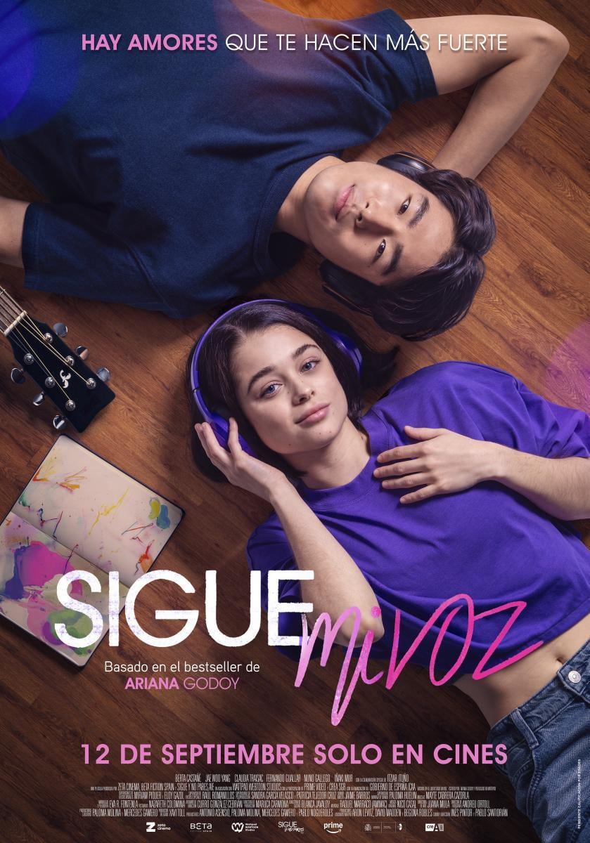 El póster de "Sigue mi voz", película de Inés Pintor Sierra y Pablo Santidrián que se desarrolla a lo largo de 101 minutos de metraje (Foto: Zeta Cinema)