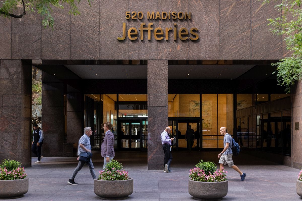 Jefferies headquarters in New York, US, on Wednesday, Aug. 23, 2023. Jefferies Financial Group Inc. is scheduled to release earnings figures on September 27.