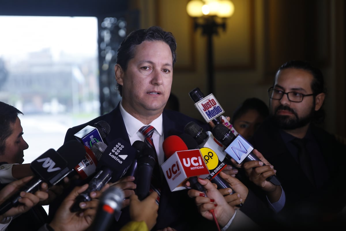El presidente del Congreso, Daniel Salaverry, sostuvo que las instancias encargadas deberán determinar si Milagros Salazar cometió un delito o una falta. (Foto: Congreso)