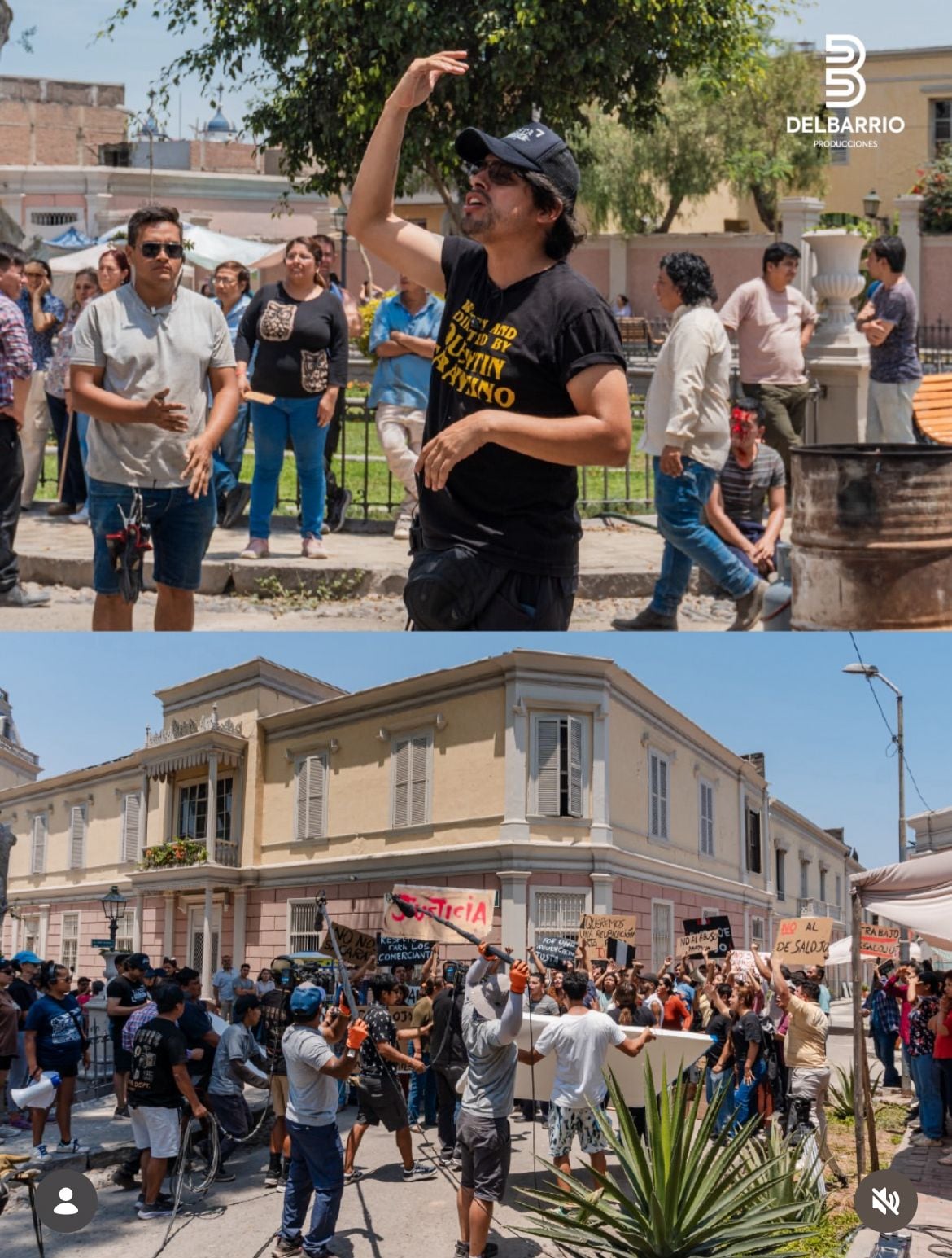 La Quinta Heeren fue uno de los lugares de filmación del primer capítulo de Señora del Destino. (Foto: Redes de Del Barrio Producciones)