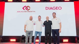 Diageo y Arca Continental en acuerdo para distribuir whisky y otras bebidas en Perú