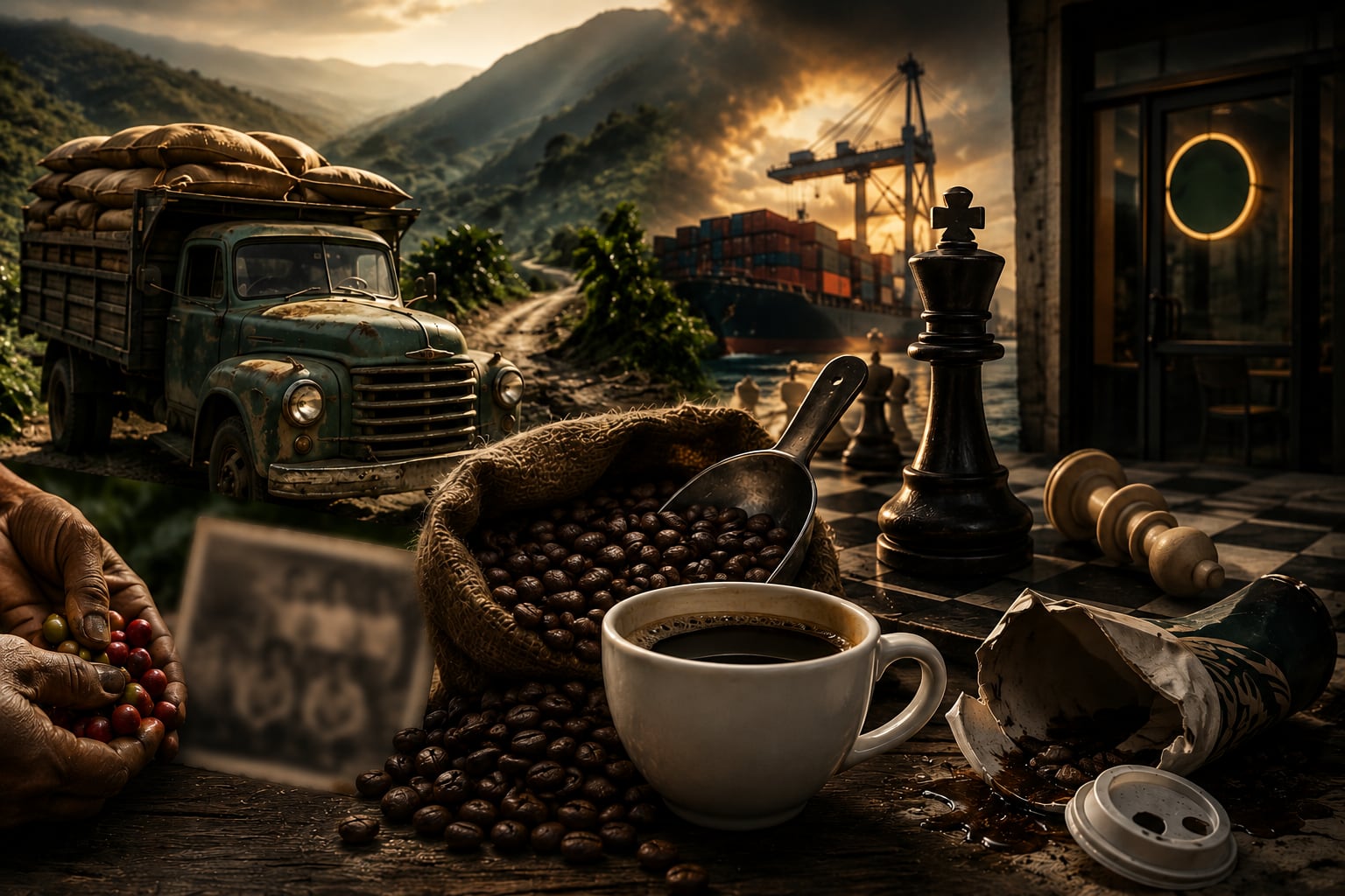 La familia Huancaruna Perales inició el negocio cafetero recorriendo rutas del norte peruano. (Foto: imagen de referencia)