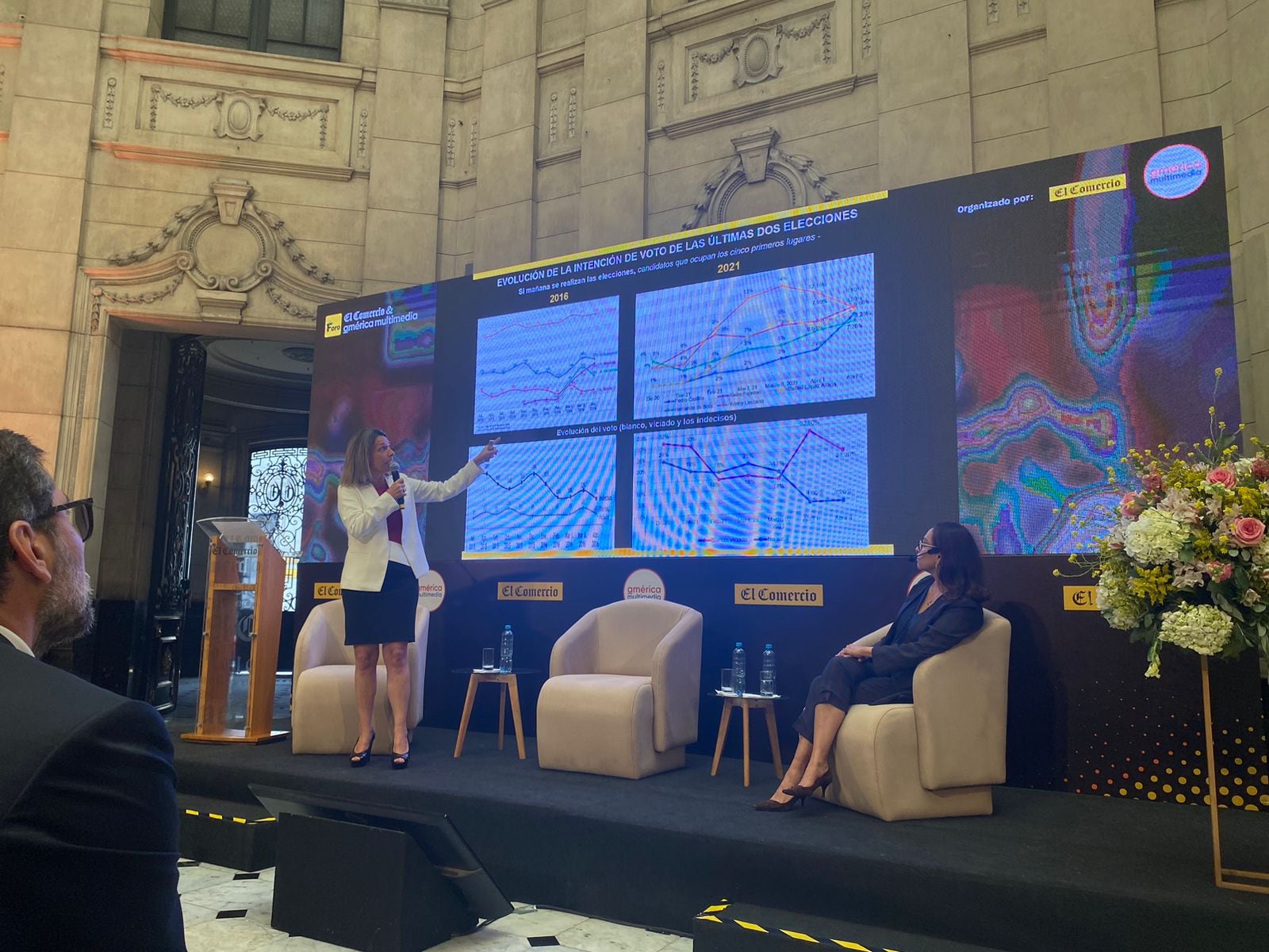 De cara a las elecciones 2026, Datum reportó el estado de la intención de voto y el perfil de los votantes. (Foto: Gestión)