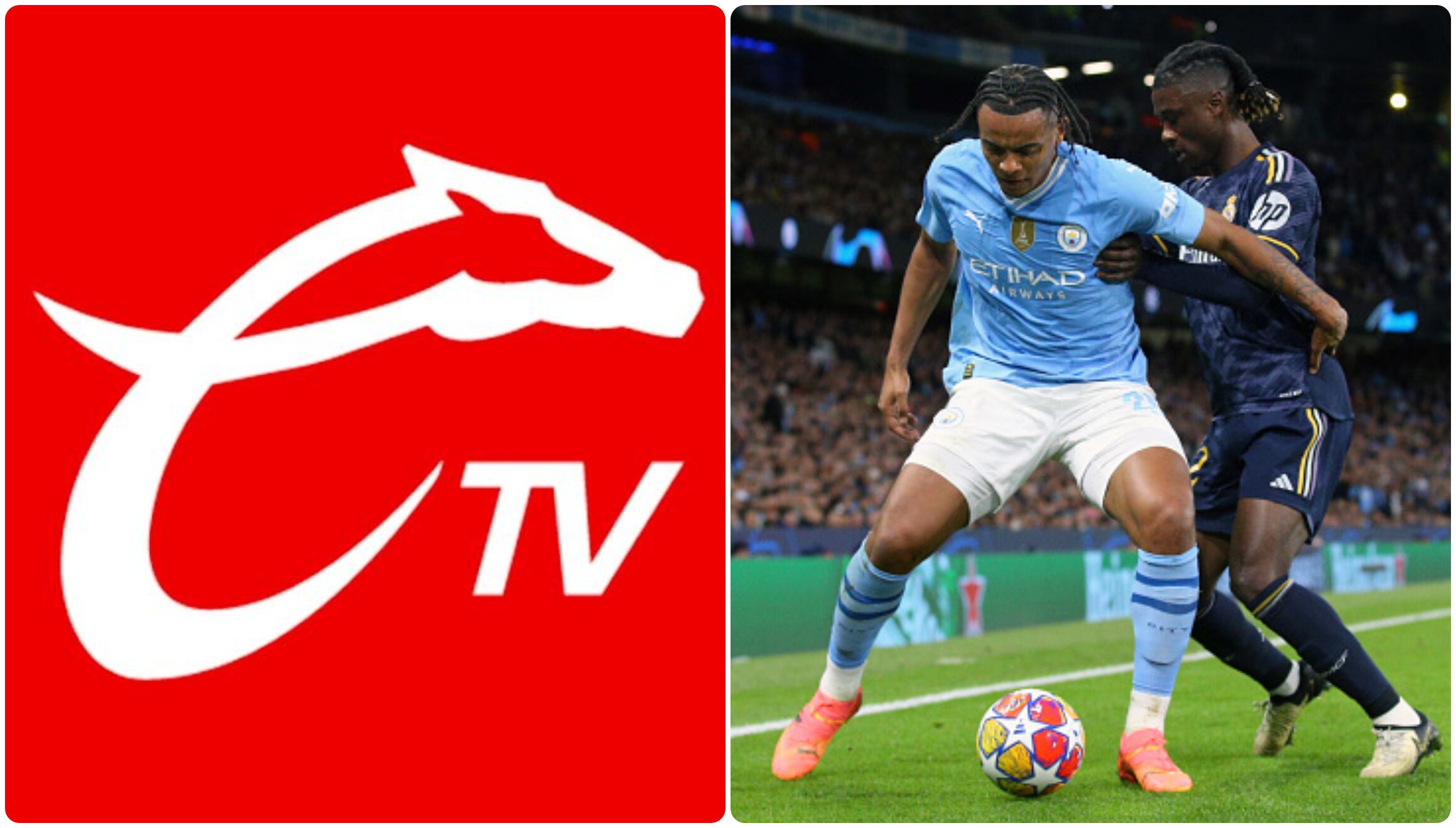 Cobertura oficial de Caliente TV para mirar el juego entre Manchester City y Real Madrid por los playoffs de la UEFA Champions League (Caliente TV / AFP)