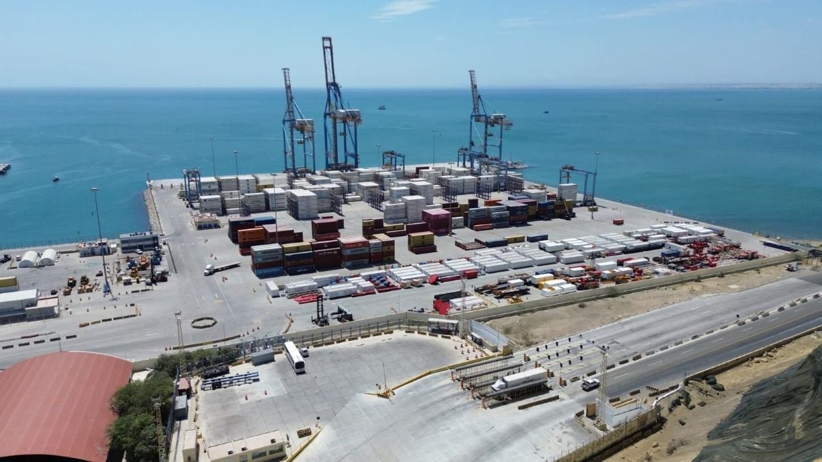 Terminal de Paita movilizó más de 3.43 millones de toneladas en 2025, su mayor registro histórico. Foto: MTC.