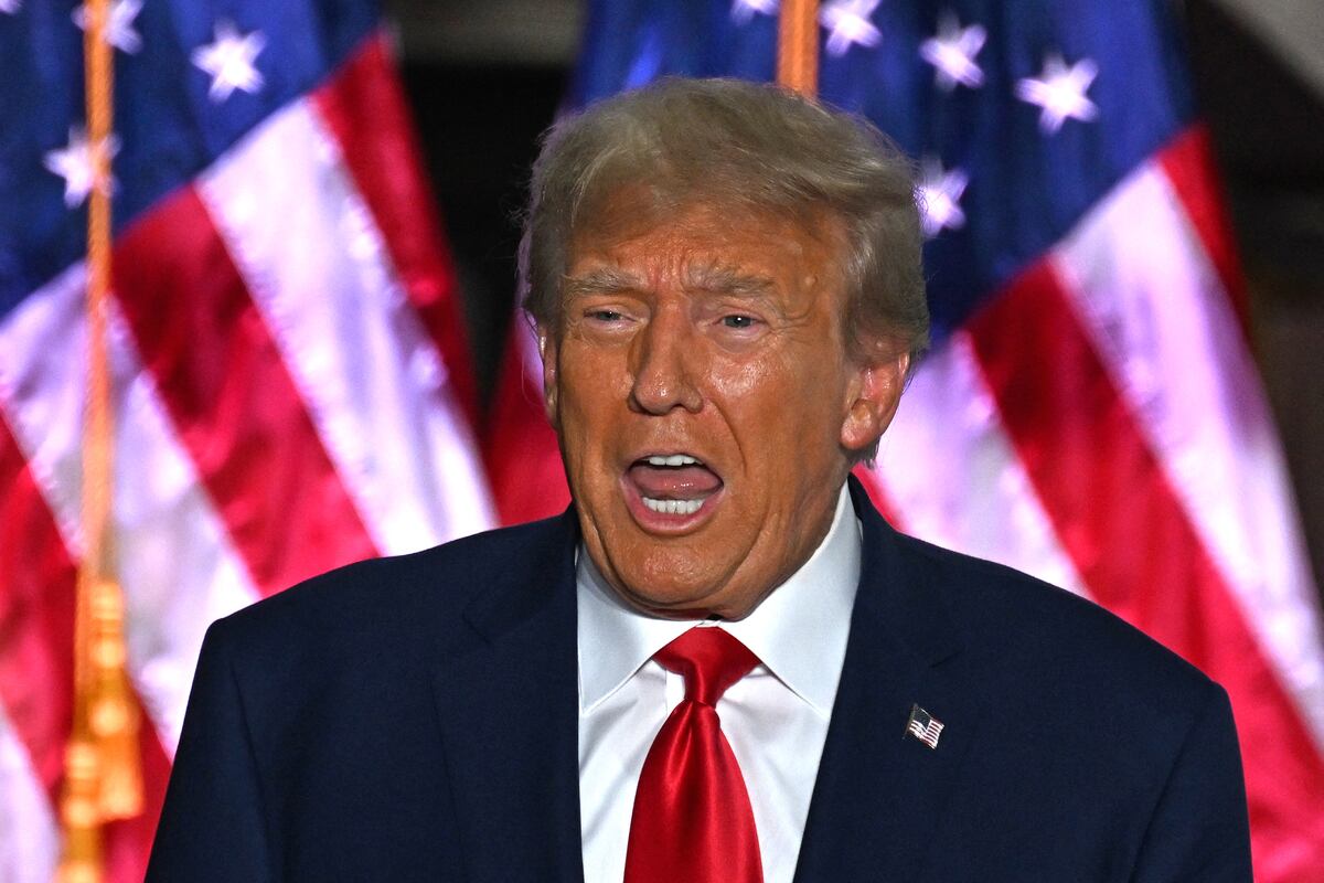 El expresidente de los Estados Unidos, Donald Trump. (Foto de Ed JONES / AFP)