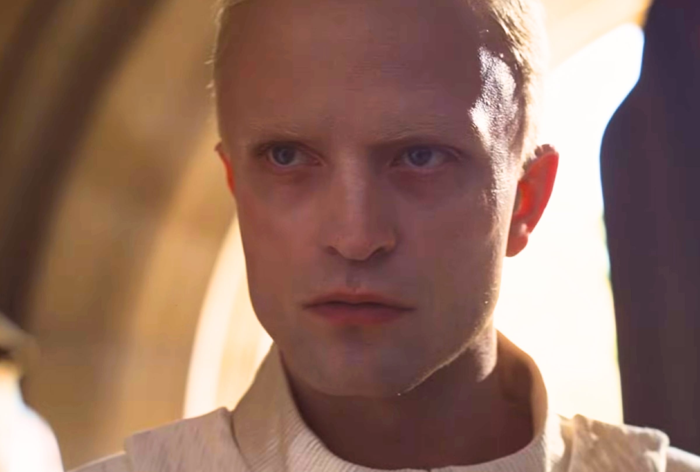 El actor Robert Pattinson como el villano Scytale en la esperada película "Dune: Part Three" (Foto: Legendary Pictures / Villeneuve Films / Warner Bros)