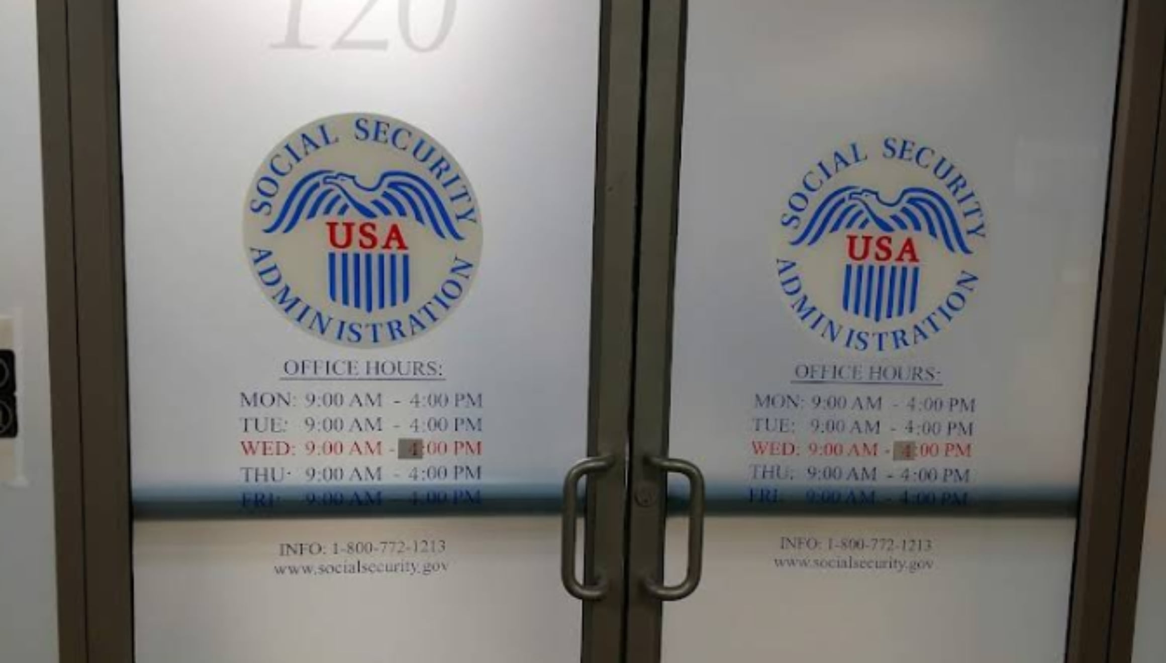 Puerta de ingreso a una oficina de la SSA ubicada en el estado de Massachusetts
(Foto: Google Maps)