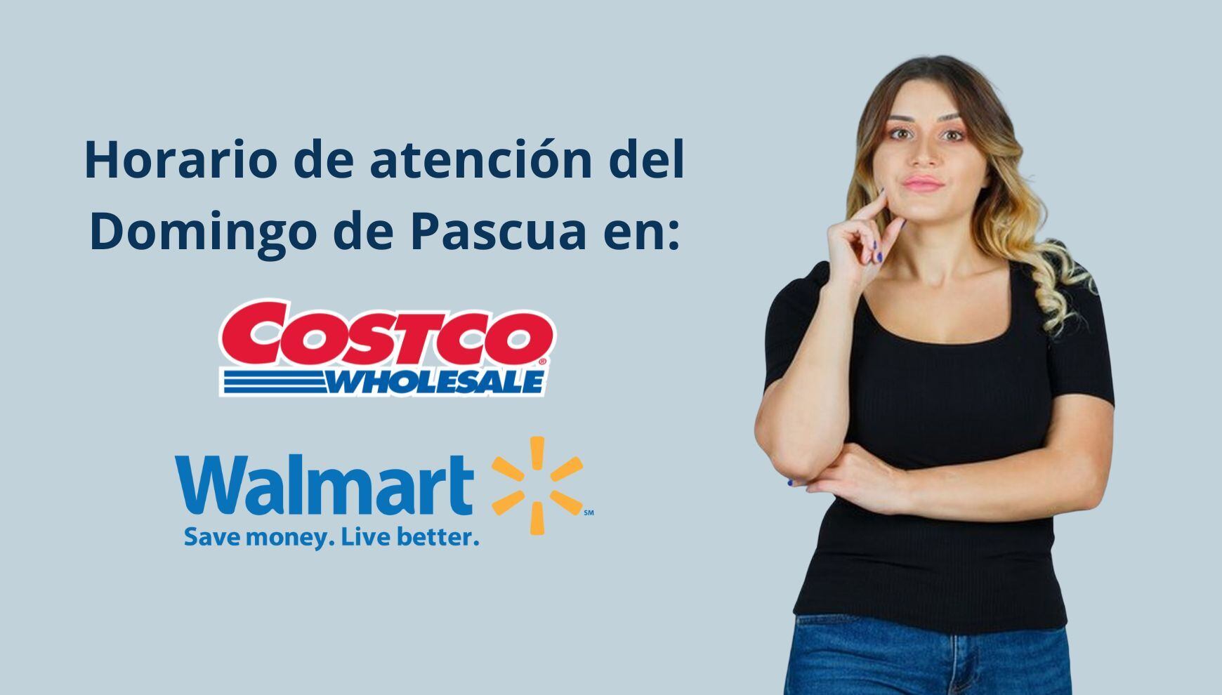 Muchas personas se preguntan cuál será el horario de atención de diversas cadenas como Costco y Walmart el Domingo de Pascua (Foto: Freepik)