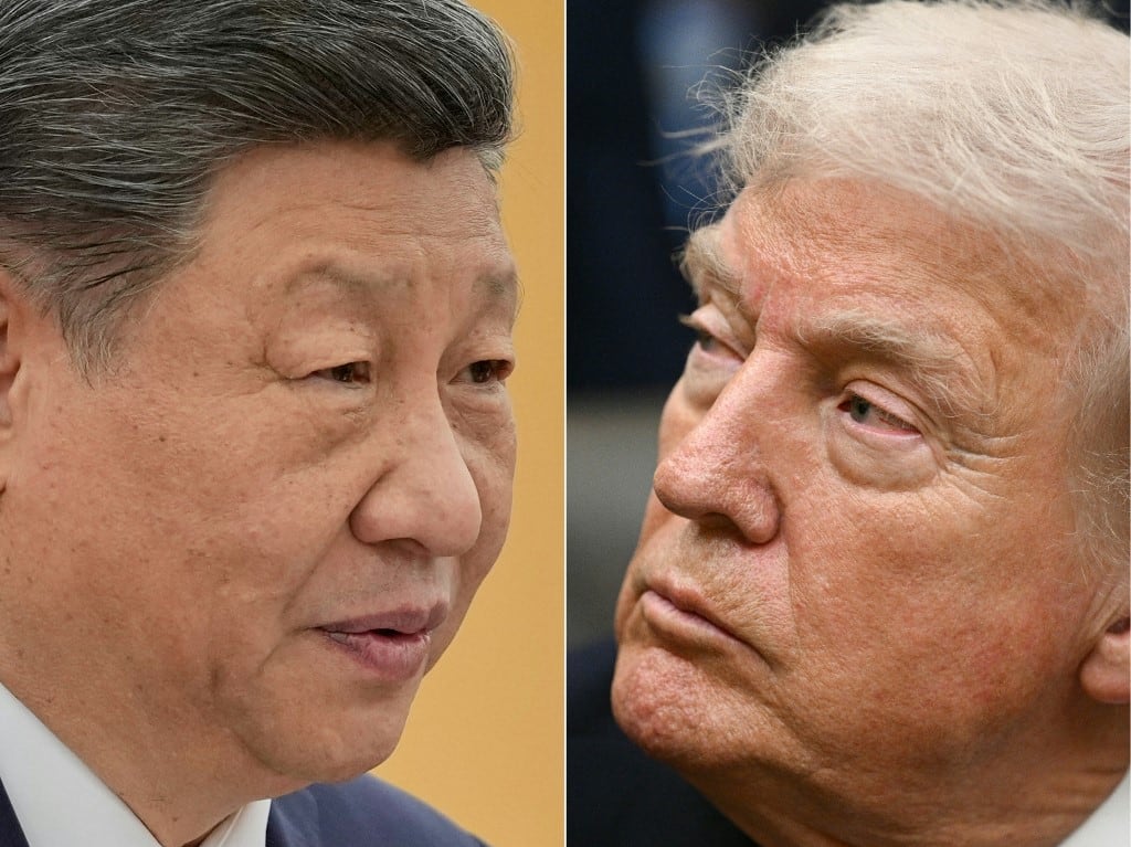 (COMBO) This combination of pictures created on February 04, 2026 shows L/R China's President Xi Jinping in Beijing on January 29, 2026 and US President Donald Trump in Washington, DC, on January 29, 2026. China's leader Xi Jinping held a phone call with US President Donald Trump on February 4, 2026, Beijing's state media said without immediately providing further details. The call came just after Xi spoke to Russian leader Vladimir Putin in a video call, where the two countries hailed their "stabilising" ties in the face of a turbulent world. (Photo by Vincent Thian and Brendan SMIALOWSKI / various sources / AFP)