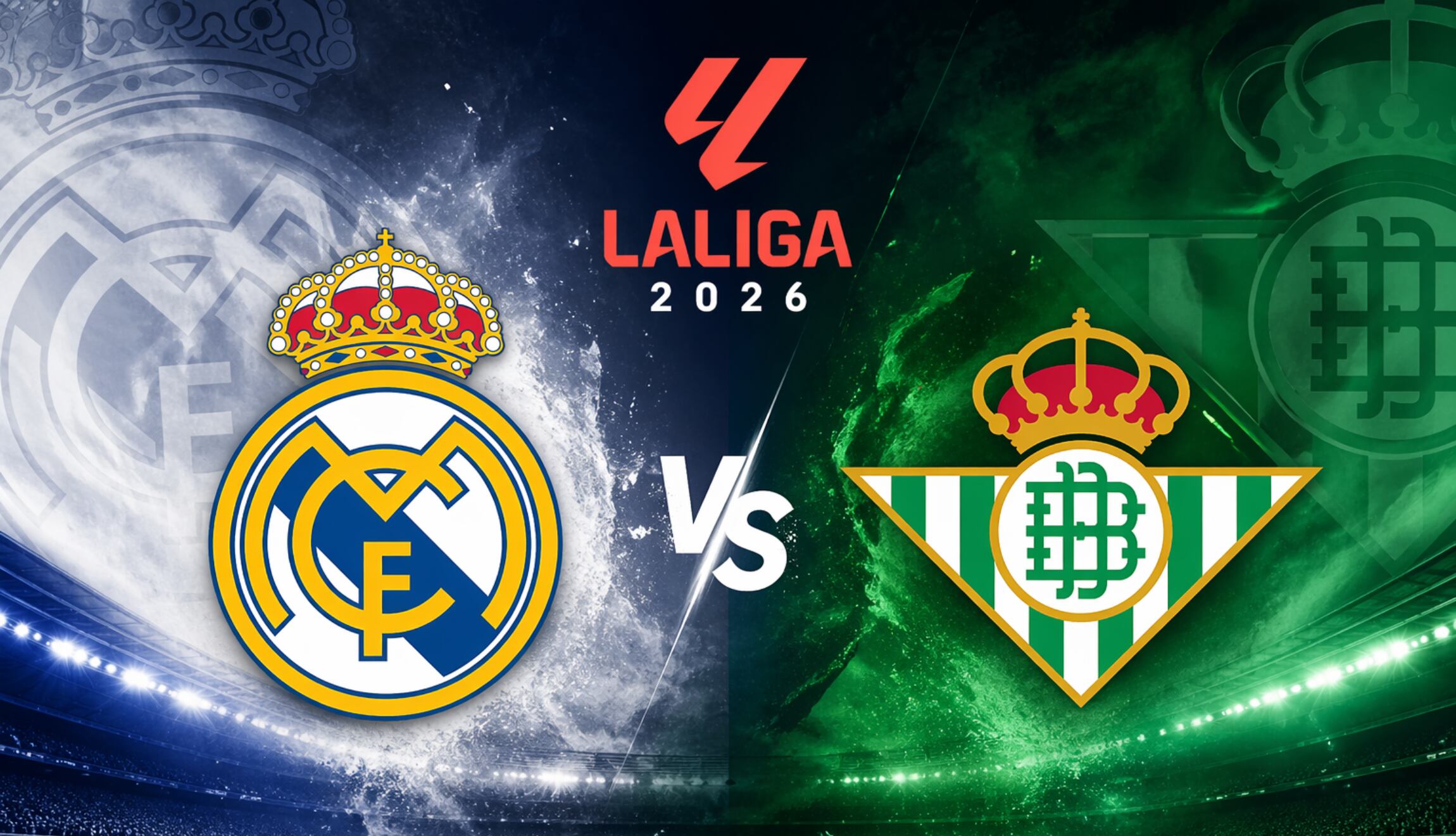 Revisa los canales de transmisión para ver el partido de Real Madrid vs. Real Betis en vivo y en directo, este viernes 24 de abril, desde La Cartuja. (Foto: Imagen creada por El Comercio MAG utilizando la IA de Chat GPT)