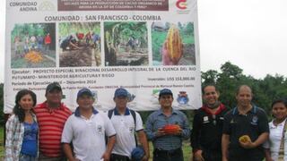 Invierten US$ 153,000 en capacitaciones a cacaoteros de la frontera Perú – Colombia