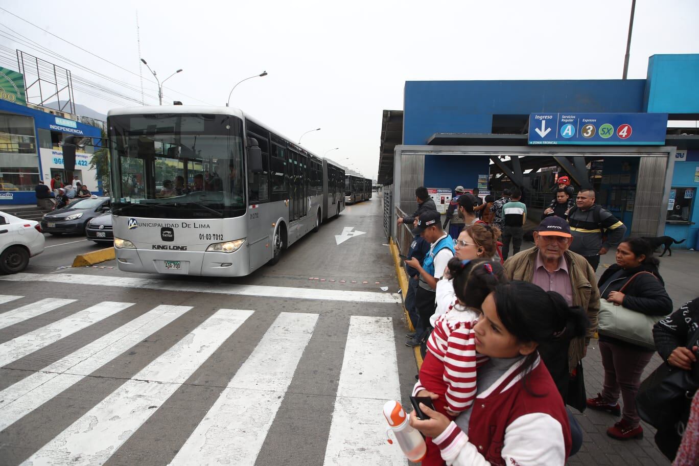 Sepa los nuevos horarios del Metropolitano. Foto: Jorge Cerdan/GEC