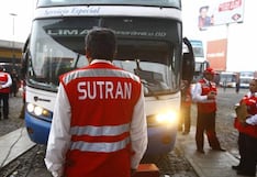 Transporte terrestre: ¿cuántos informales fueron sancionados hasta octubre?