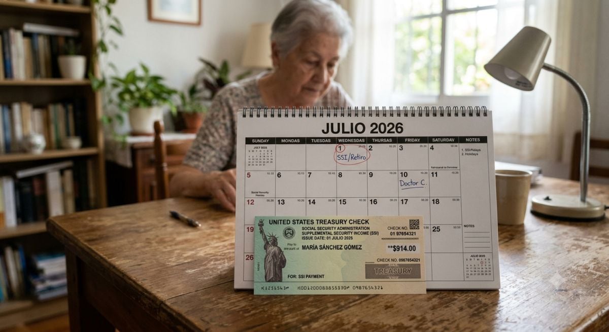 El doble depósito de SSI en julio no es un bono adicional, sino un pago adelantado (Foto: Imagen creada por Gestión MIX usando Gemini)