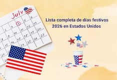 Calendario completo de los feriados y días no laborales 2026 en Estados Unidos