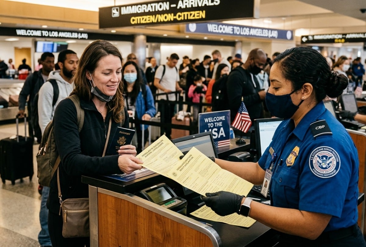 Los CDC exigirán una declaración firmada a pasajeros internacionales que vuelen a EE.UU. | Crédito: Imagen referencial creada por Gestión MIX usando la IA de Gemini