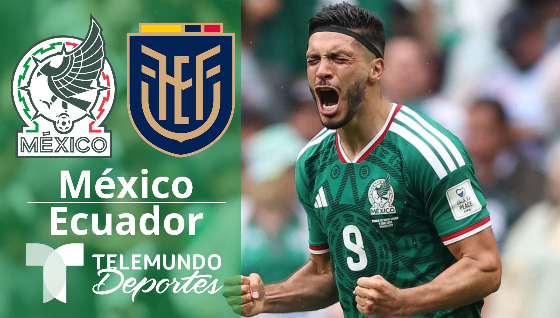 Sigue la señal de Telemundo Deportes para ver el partido México vs. Ecuador EN VIVO y EN DIRECTO desde Estados Unidos, por los 16vos de final de la Copa Mundial 2026. (Foto: Composición Gestión Mix)