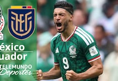 🖲️ VER Telemundo Deportes EN VIVO | Transmisión del México-Ecuador AHORA por señal abierta