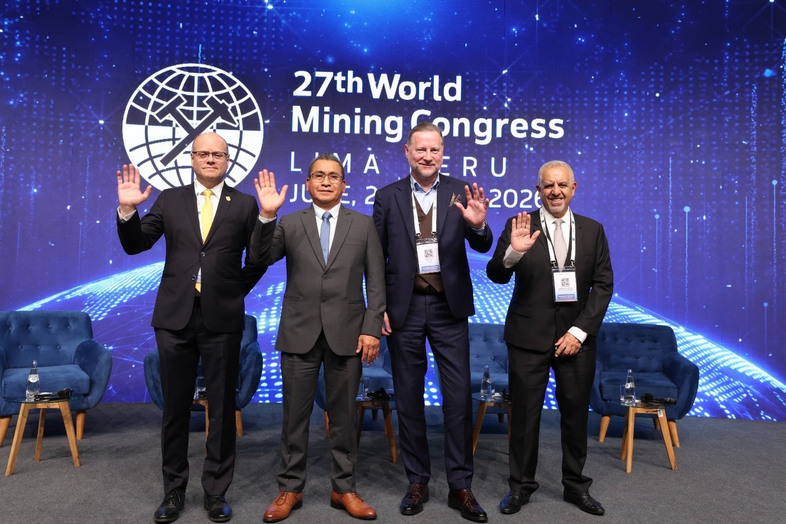 World Mining Congress 2026 se desarrolla en Lima. (Foto: IIMP).